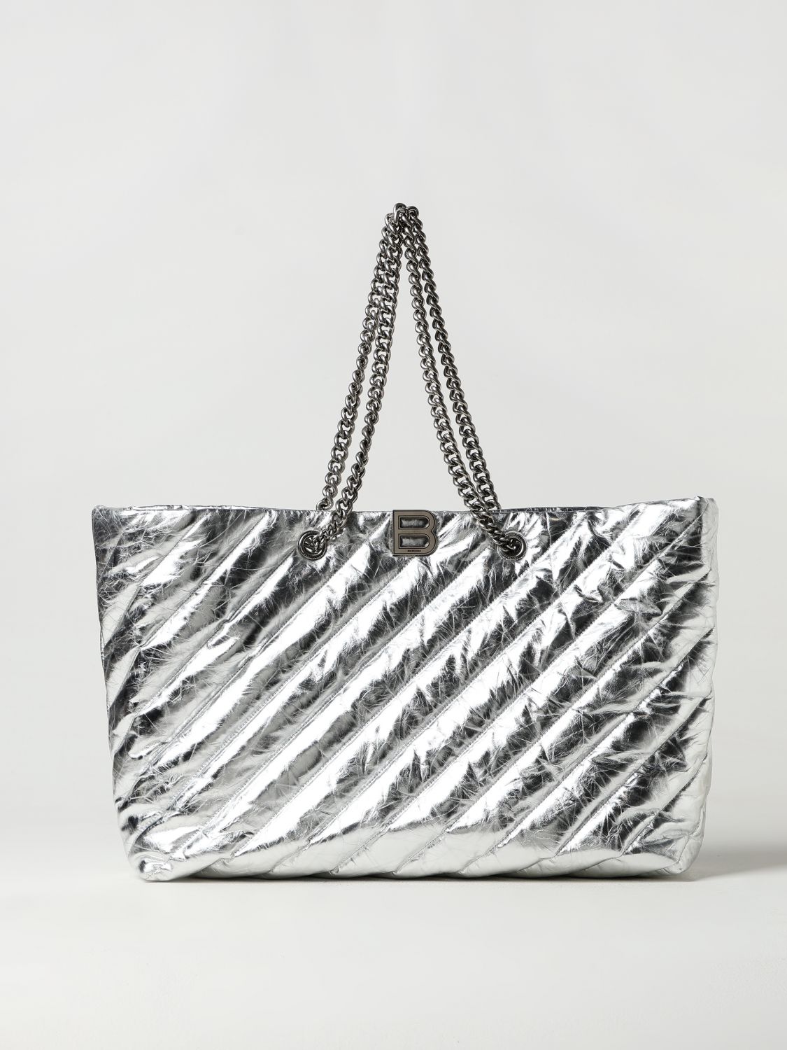 Balenciaga Tote Bags BALENCIAGA Woman colour Silver