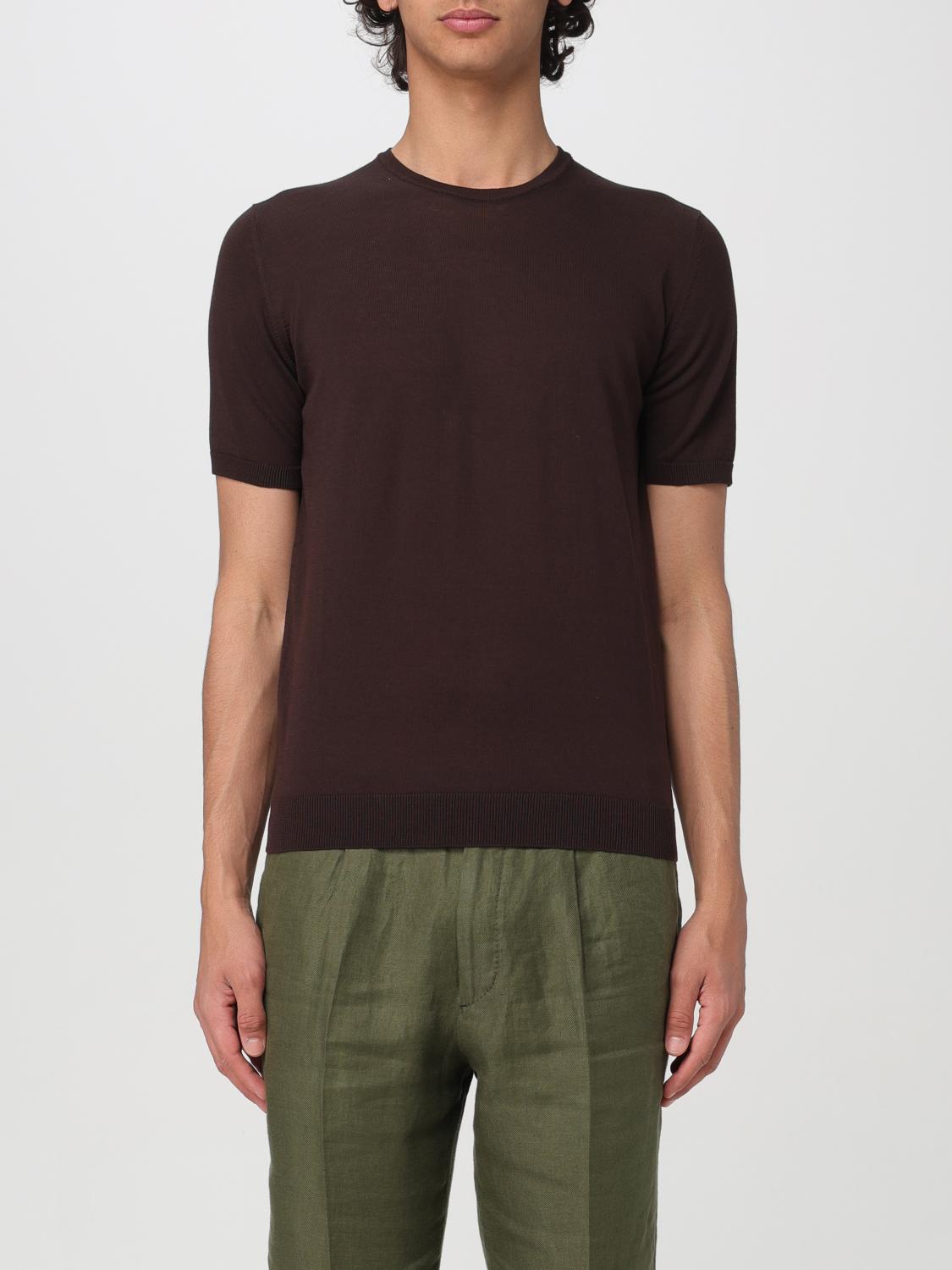 Roberto Collina T-Shirt ROBERTO COLLINA Men color Brown