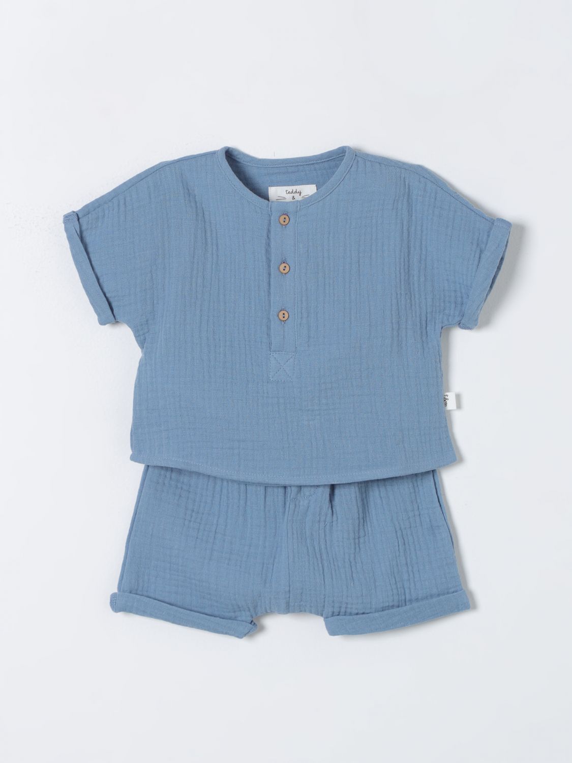 Teddy & Minou Romper TEDDY & MINOU Kids colour Blue