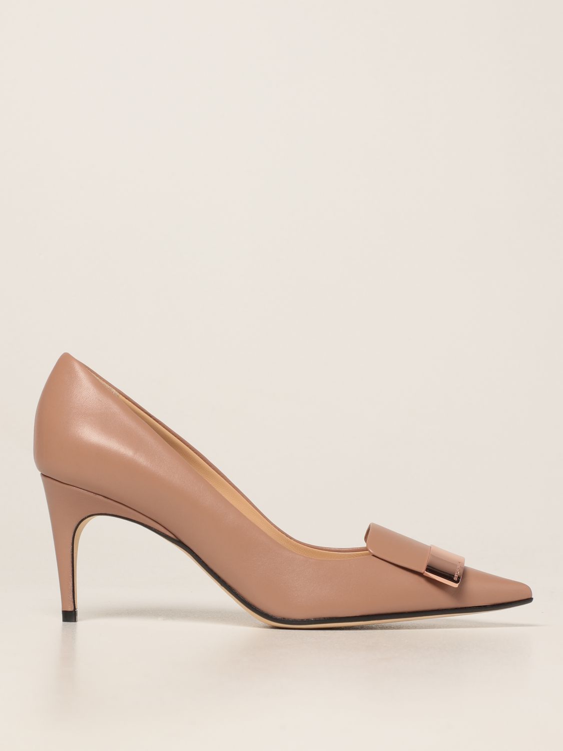 Sergio Rossi Court Shoes SERGIO ROSSI Woman colour Blush Pink