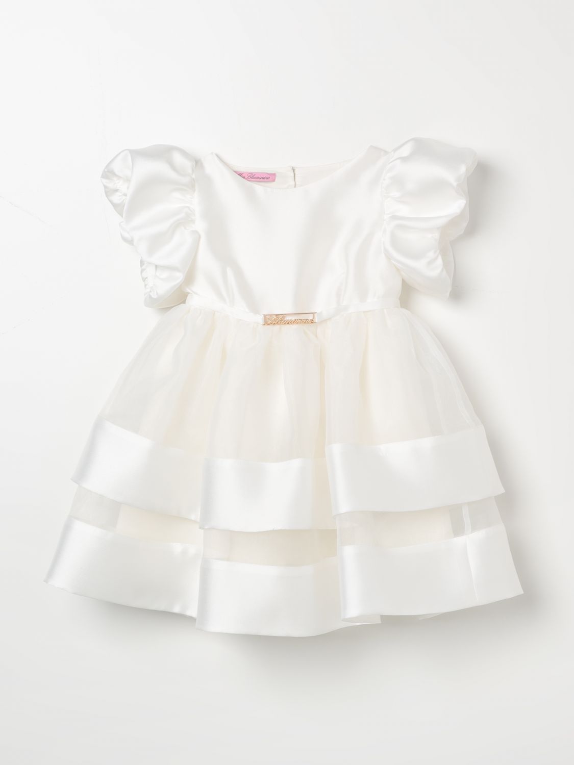 Miss Blumarine Dress MISS BLUMARINE Kids colour White