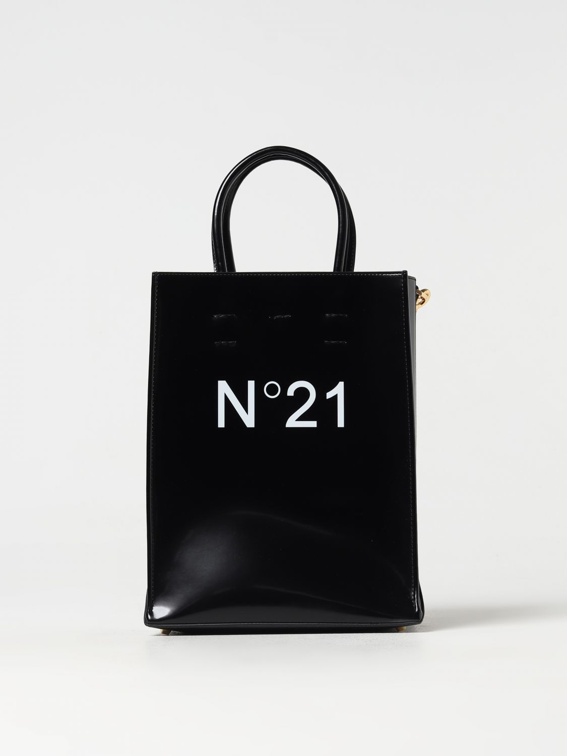 N° 21 Shoulder Bag N° 21 Woman colour Black