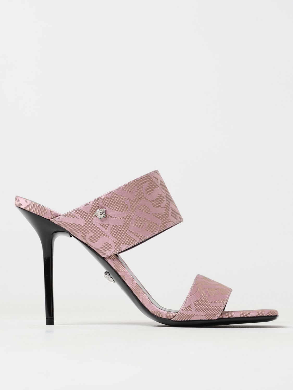 Versace Heeled Sandals VERSACE Woman colour Pink