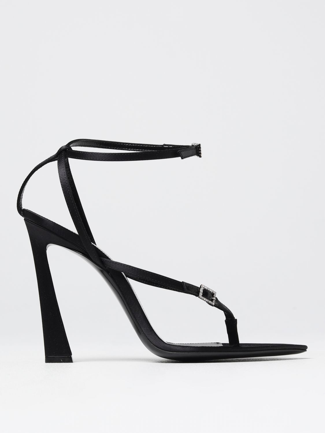 Saint Laurent Heeled Sandals SAINT LAURENT Woman colour Black