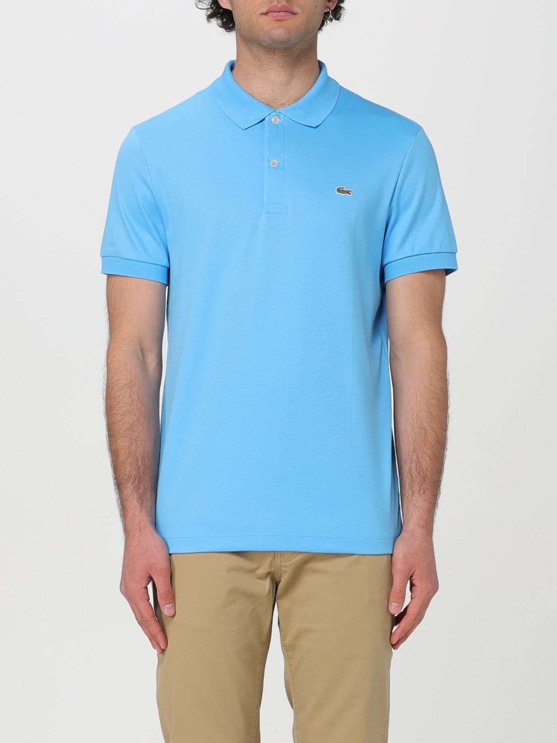 Lacoste Polo Shirt LACOSTE Men colour Gnawed Blue
