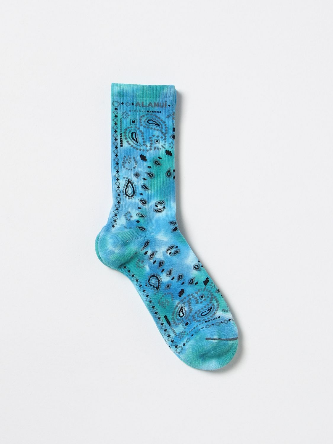 Alanui Socks ALANUI Woman colour Gnawed Blue