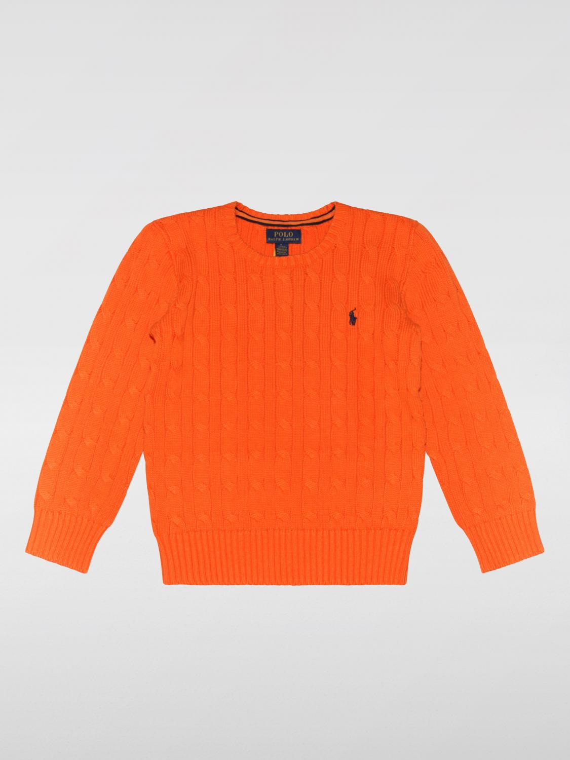 Polo Ralph Lauren Sweater POLO RALPH LAUREN Kids color Orange