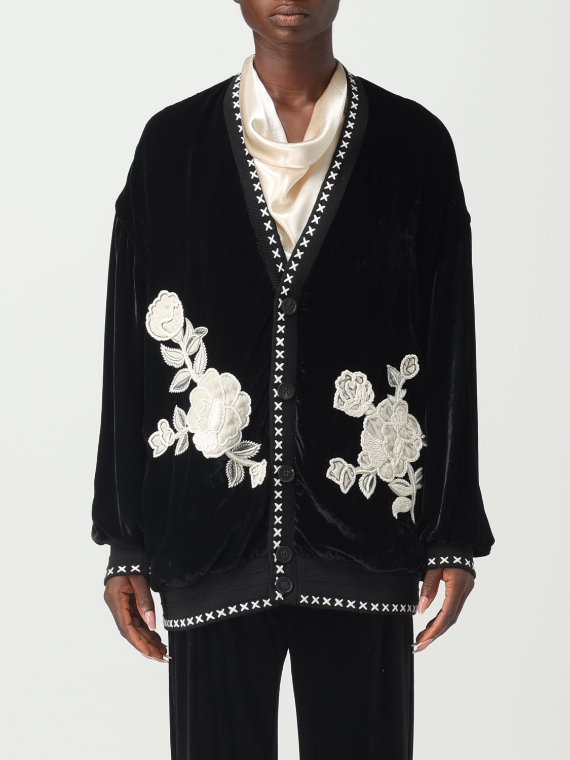 Golden Goose Cardigan GOLDEN GOOSE Woman colour Black