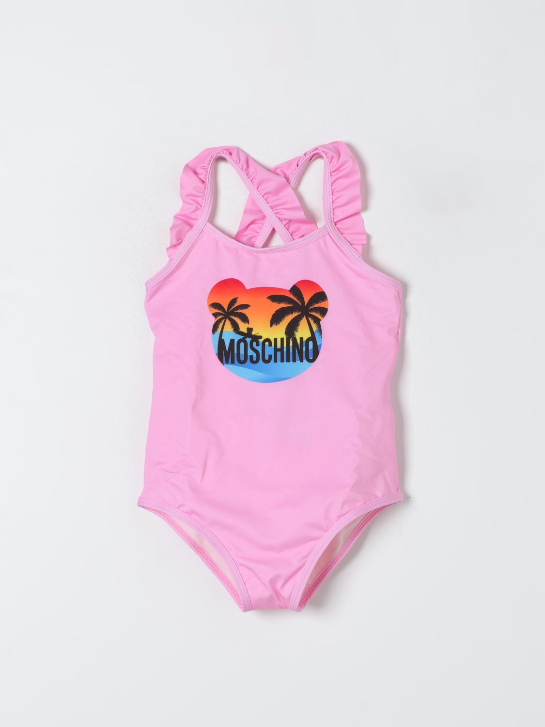  Swimsuit MOSCHINO KID Kids colour Pink