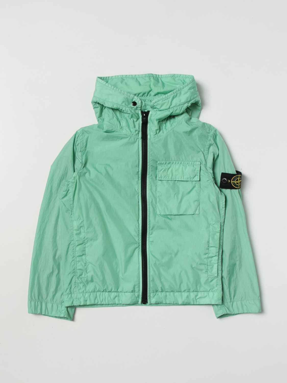 Stone Island Junior Jacket STONE ISLAND JUNIOR Kids colour Green