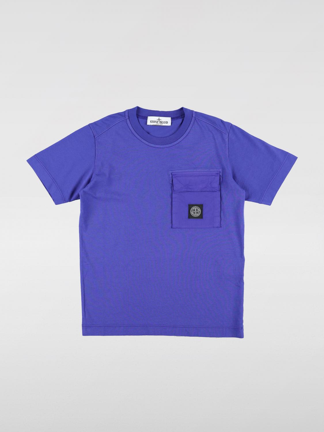 Stone Island Junior T-Shirt STONE ISLAND JUNIOR Kids color Blue 1