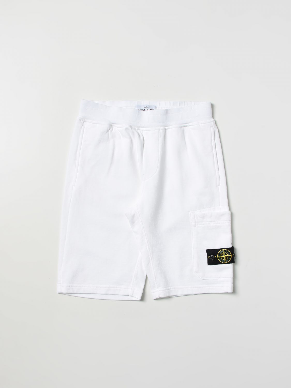 Stone Island Junior Shorts STONE ISLAND JUNIOR Kids colour White