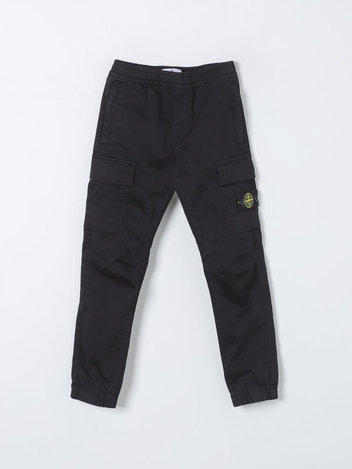 Stone Island Junior Trousers STONE ISLAND JUNIOR Kids colour Black