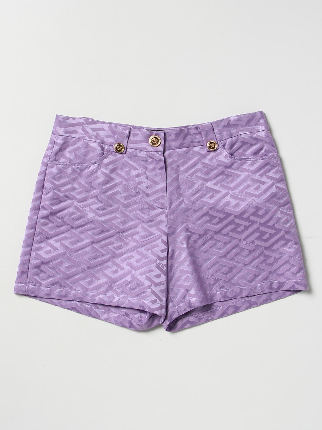 Young Versace Short YOUNG VERSACE Kids colour Violet