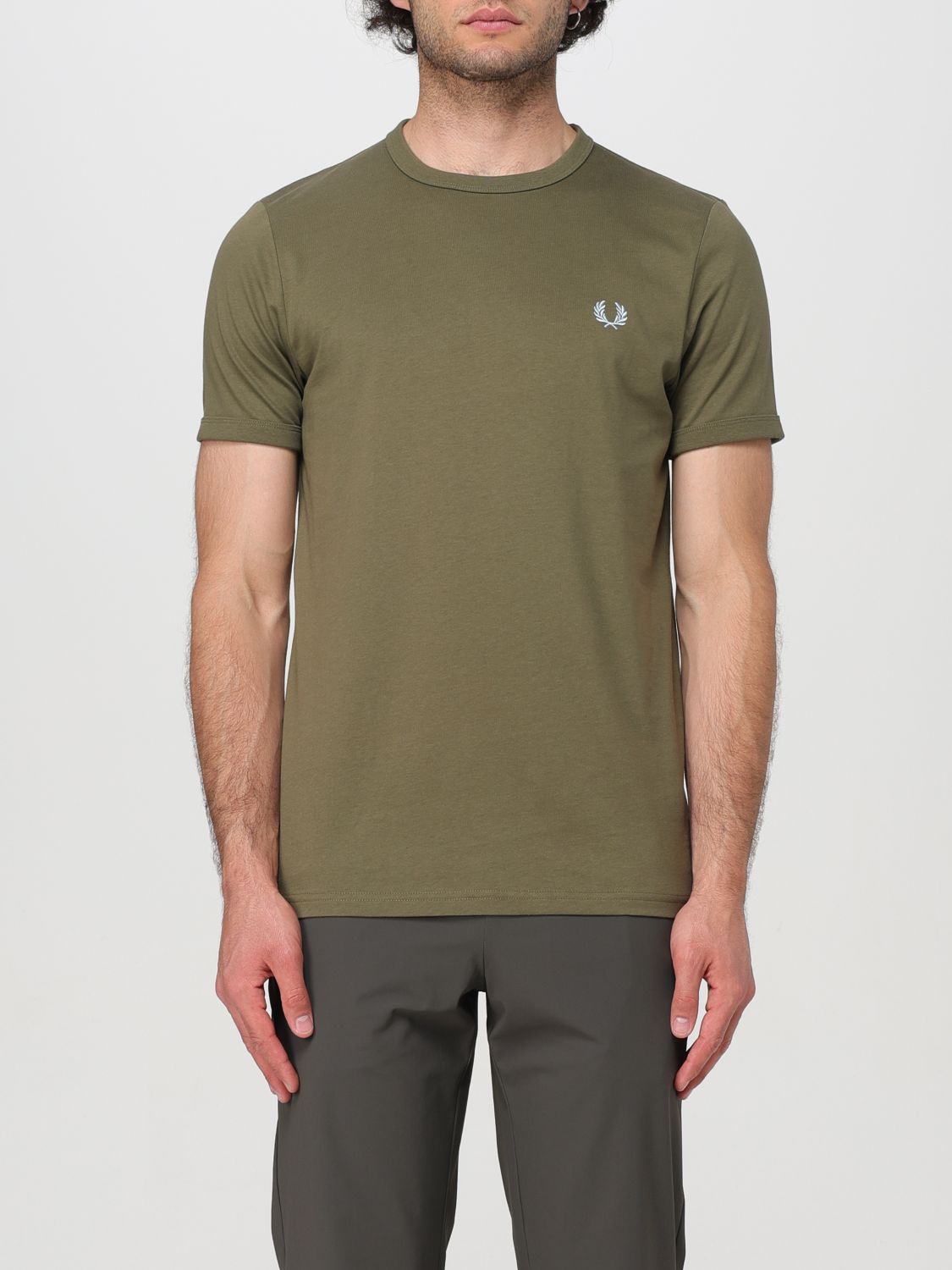 Fred Perry T-Shirt FRED PERRY Men color Green