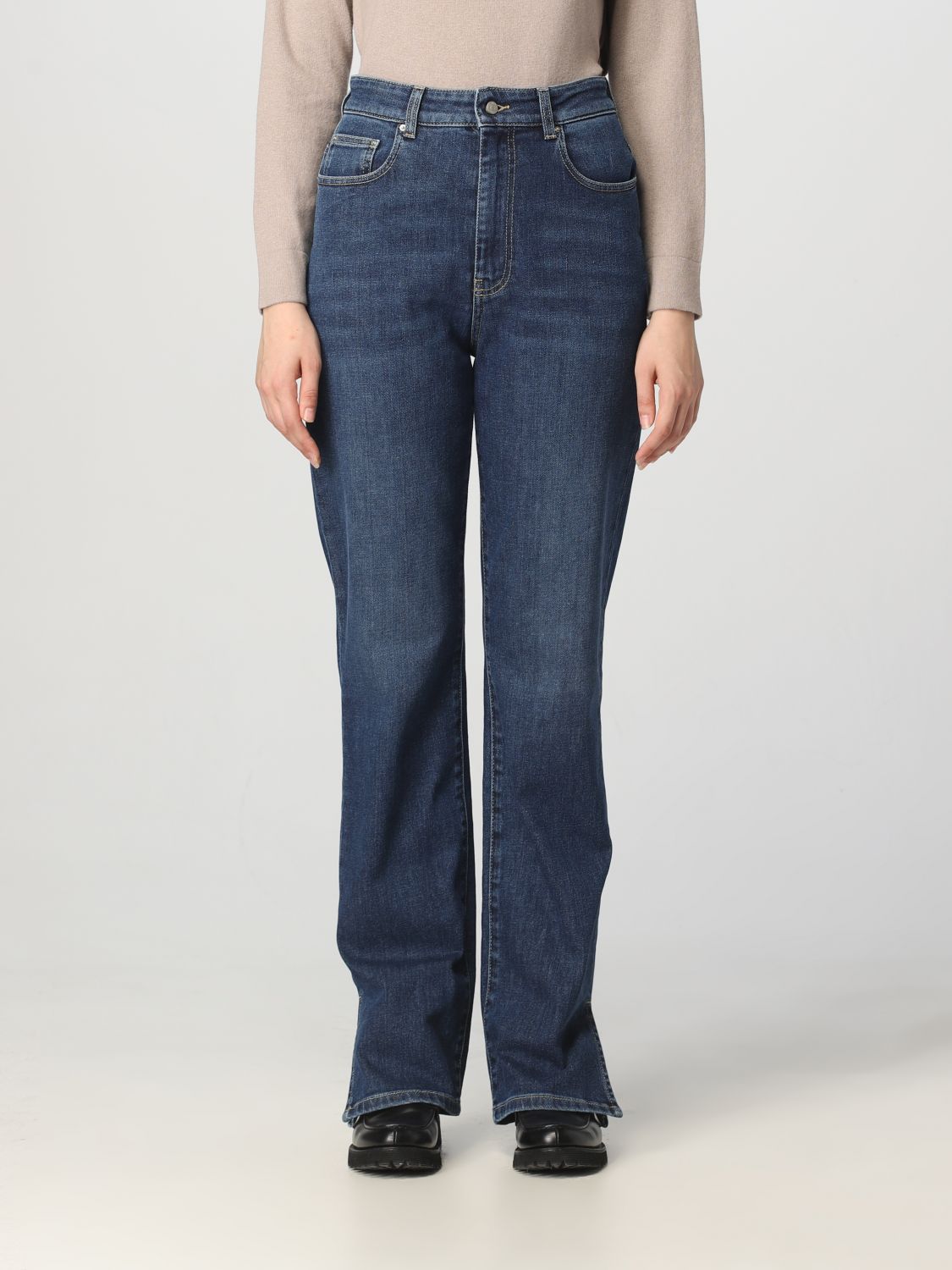 Fabiana Filippi Jeans FABIANA FILIPPI Woman colour Blue