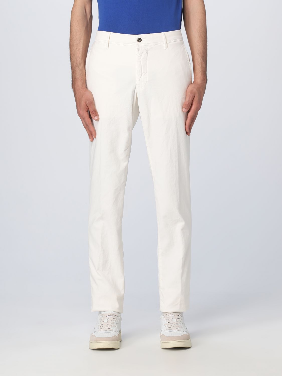 Incotex Trousers INCOTEX Men colour Ivory