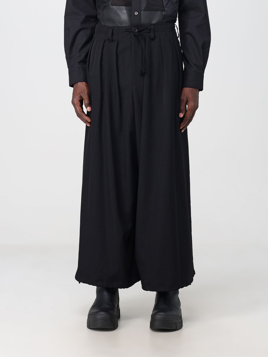 Yohji Yamamoto Trousers YOHJI YAMAMOTO Men colour Black