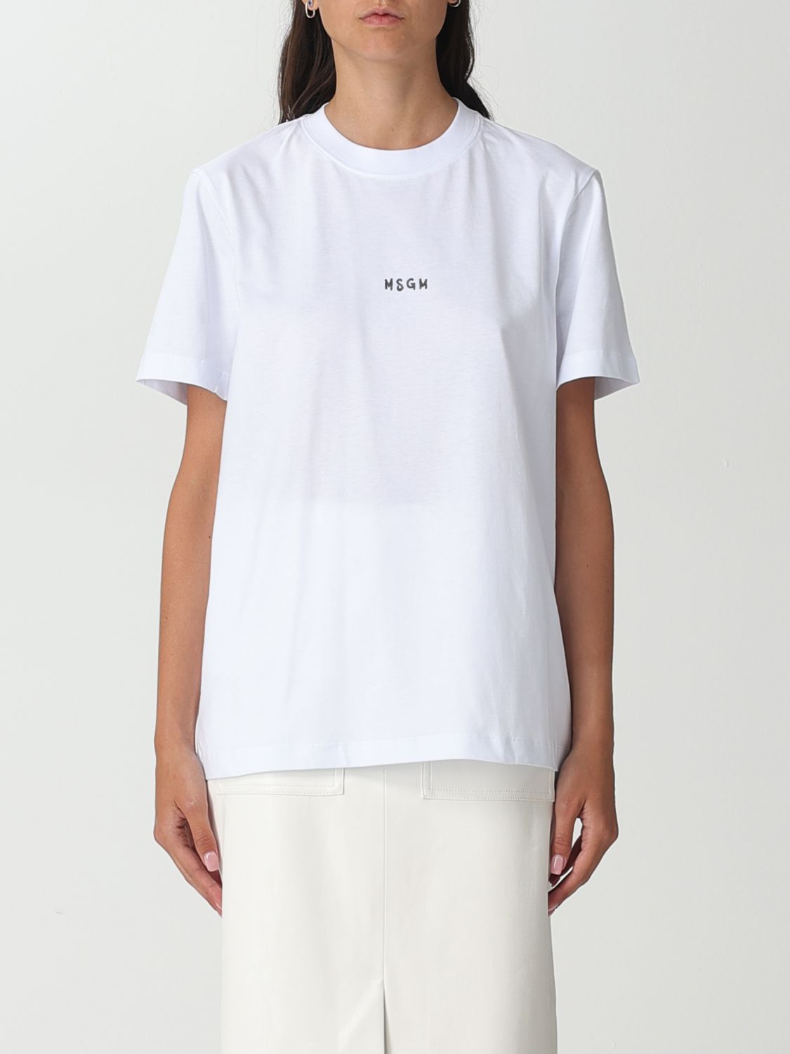 Msgm T-Shirt MSGM Woman colour White