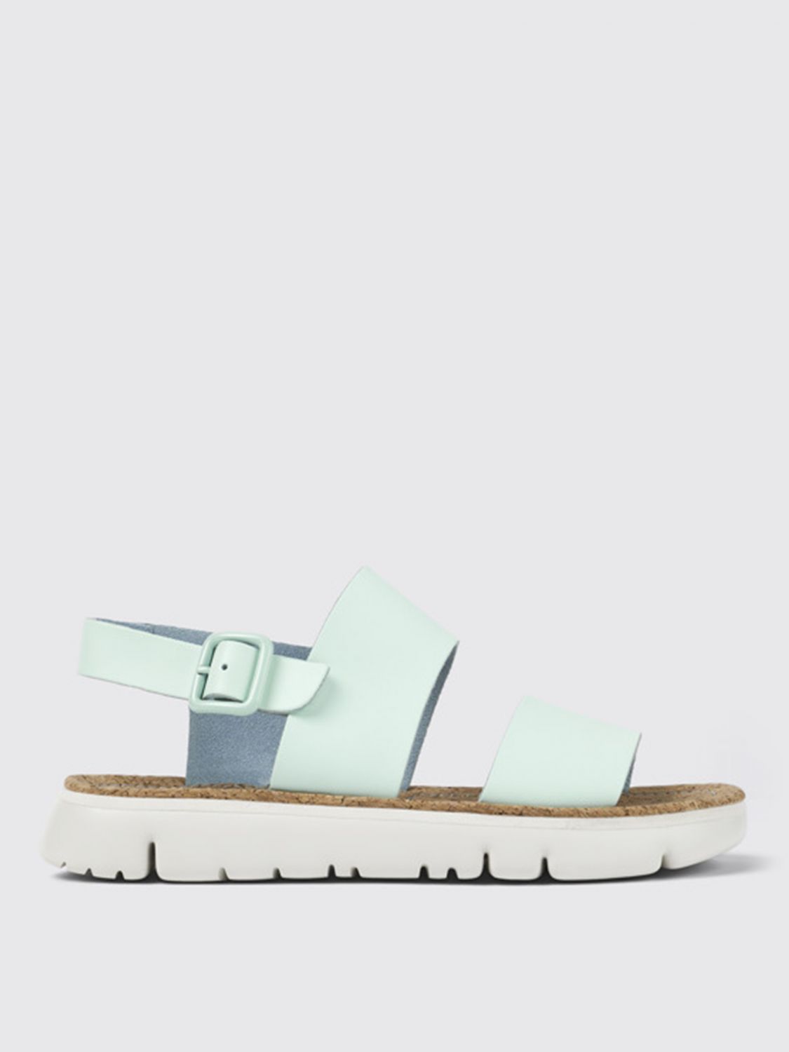 Camper Flat Sandals CAMPER Woman colour Blue