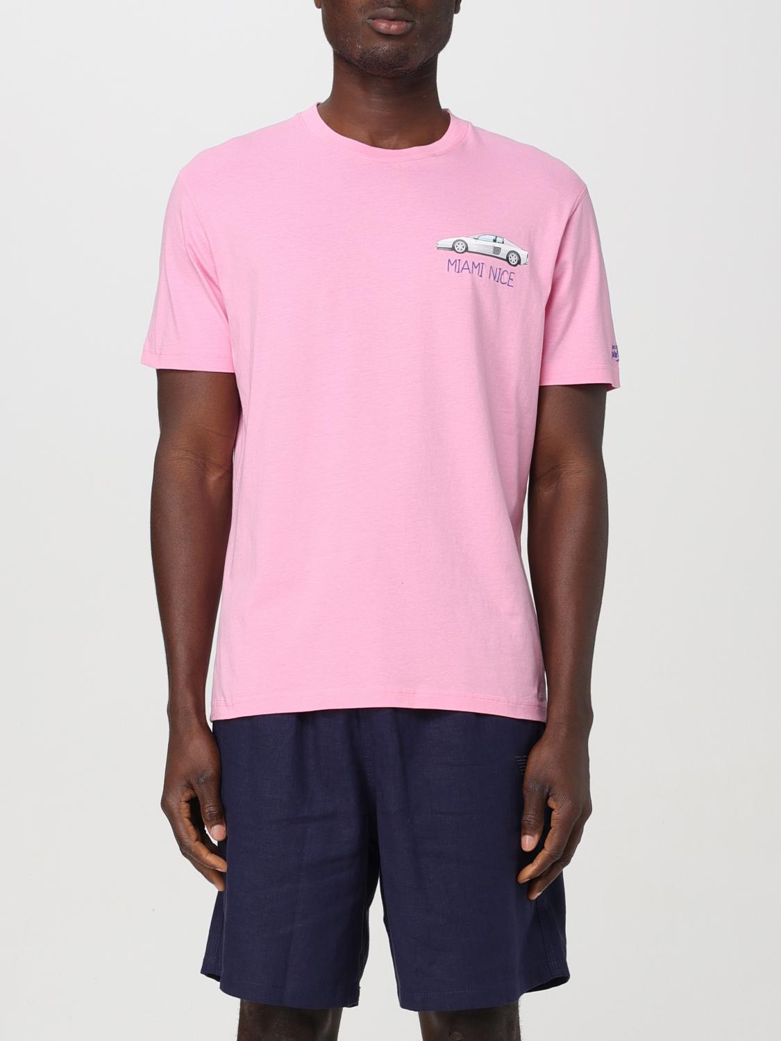 Mc2 Saint Barth T-Shirt MC2 SAINT BARTH Men color Pink