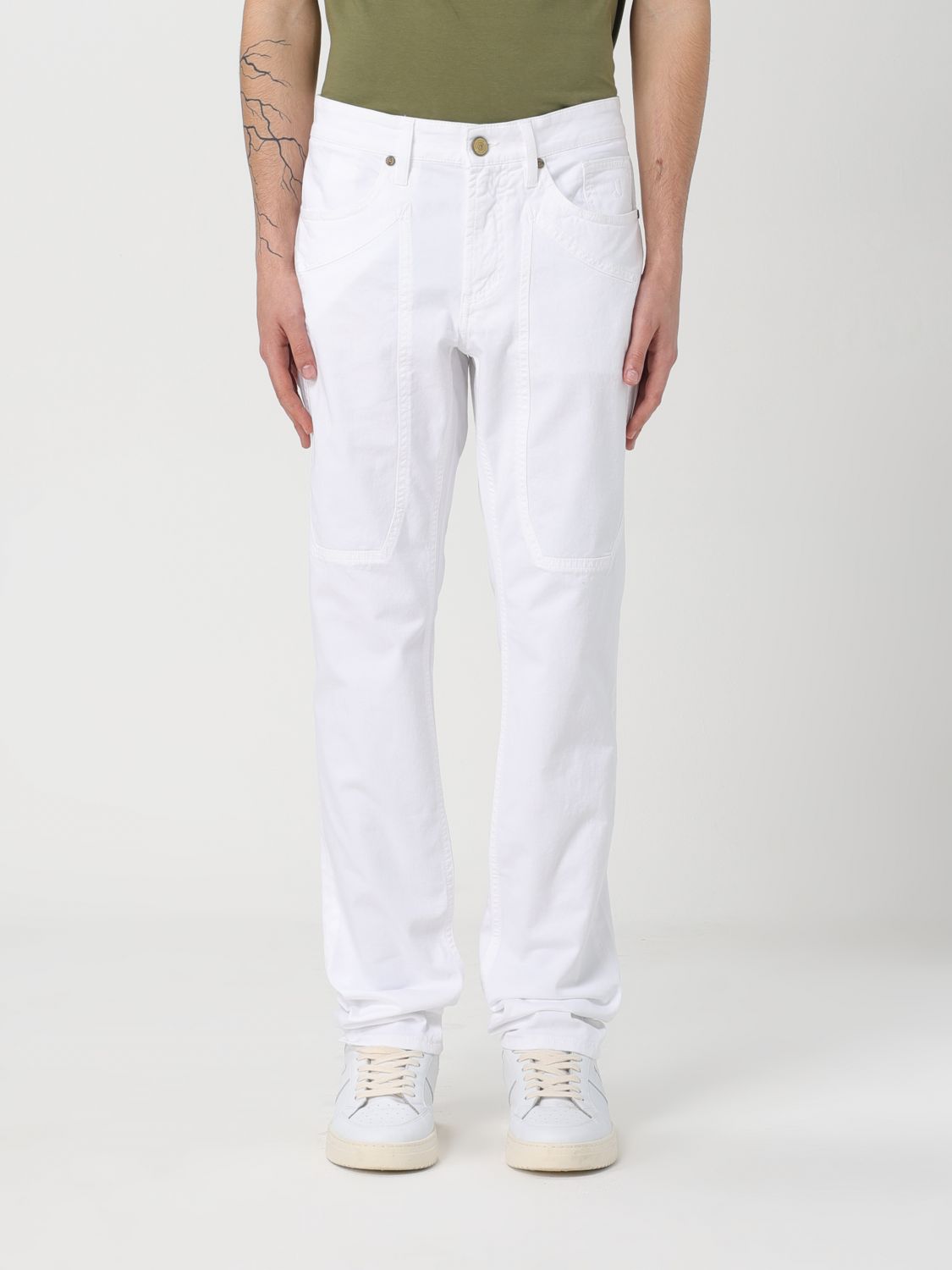 Jeckerson Trousers JECKERSON Men colour White