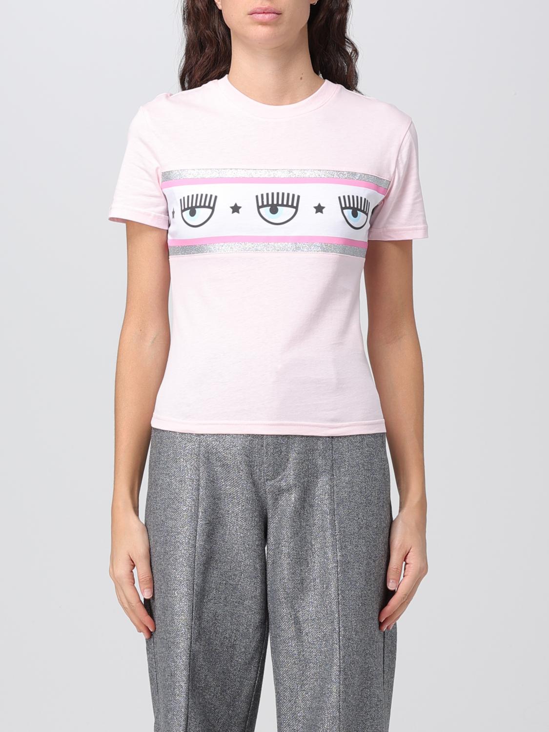 CHIARA FERRAGNI T-Shirt CHIARA FERRAGNI Woman colour Pink