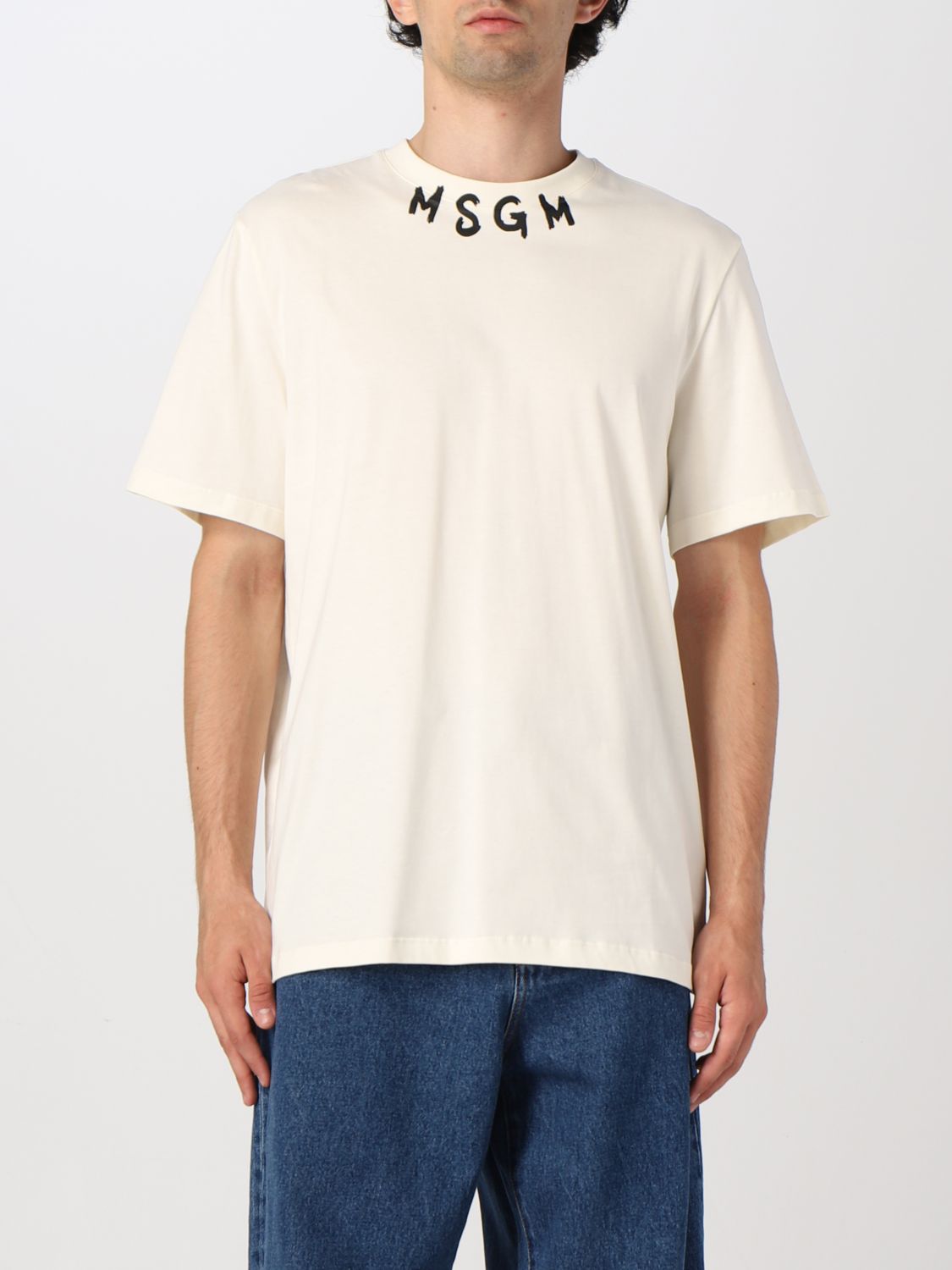 Msgm T-Shirt MSGM Men colour White