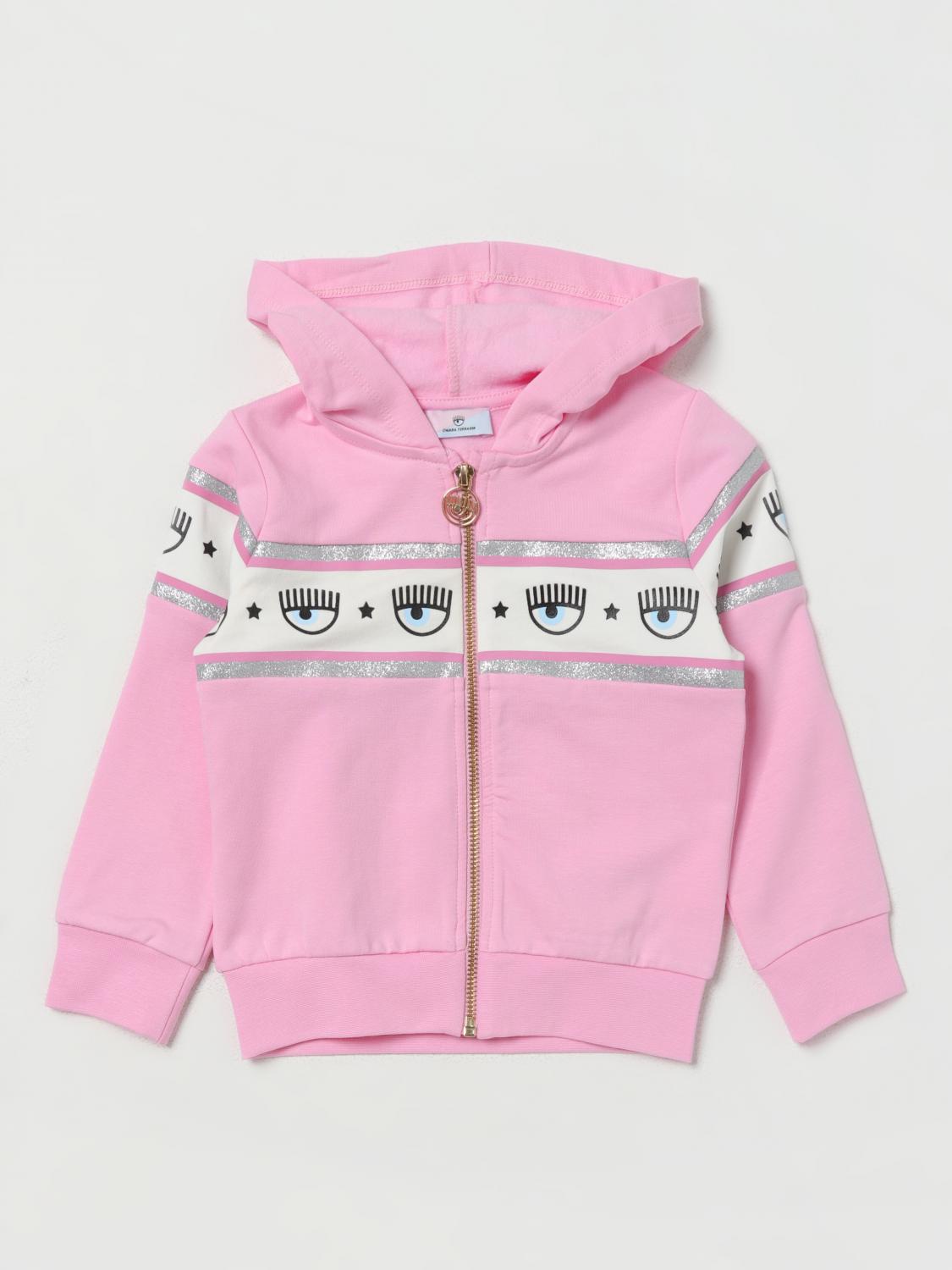 CHIARA FERRAGNI Jumper CHIARA FERRAGNI Kids colour Pink