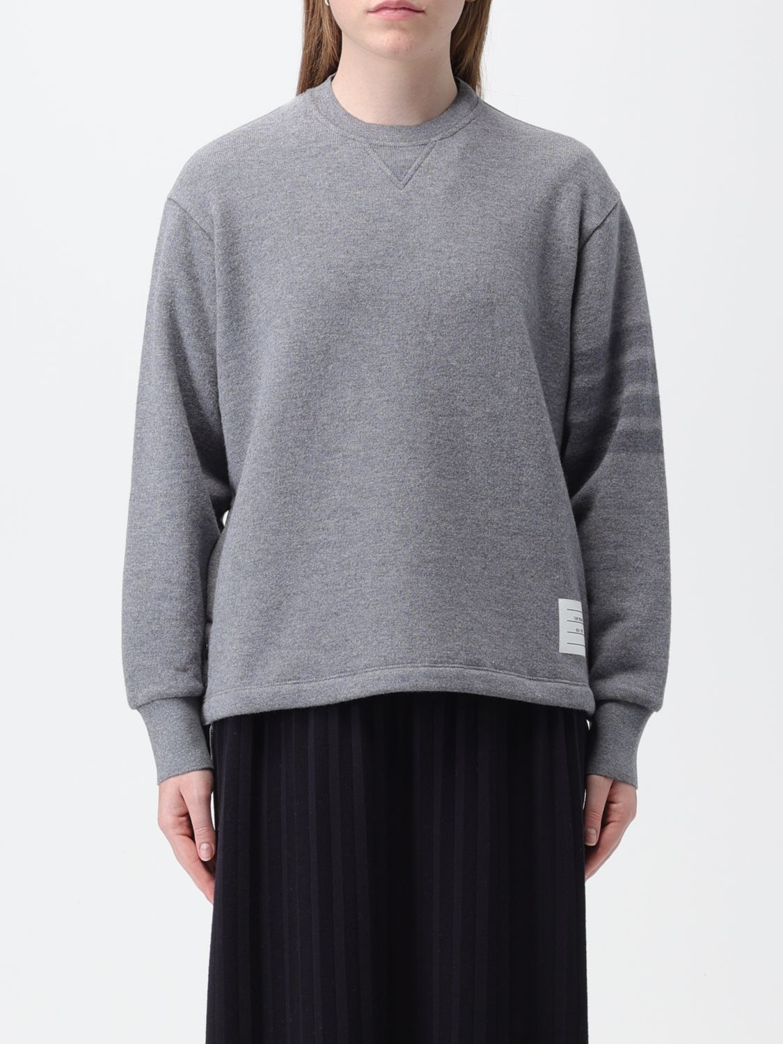 Thom Browne Jumper THOM BROWNE Woman colour Grey