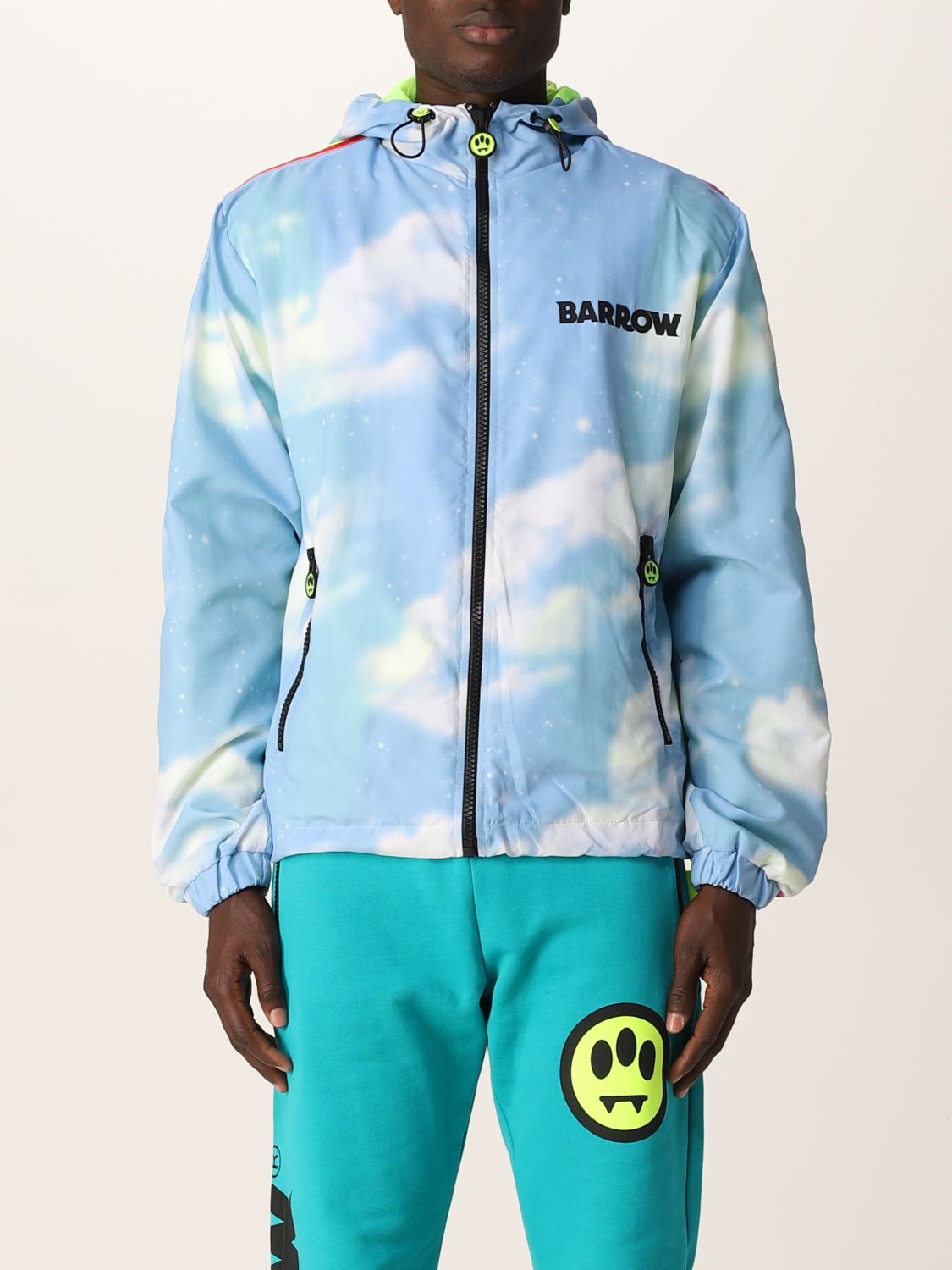 Barrow Barrow jacket with cloud print