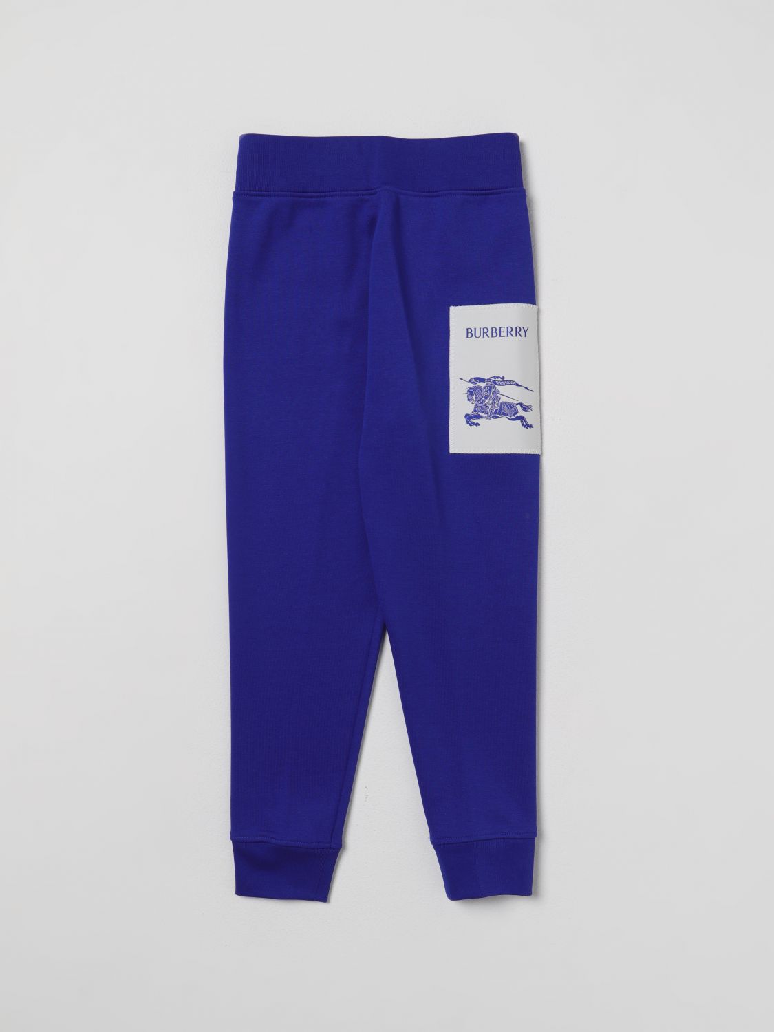 Burberry Kids Trousers BURBERRY KIDS Kids colour Royal Blue