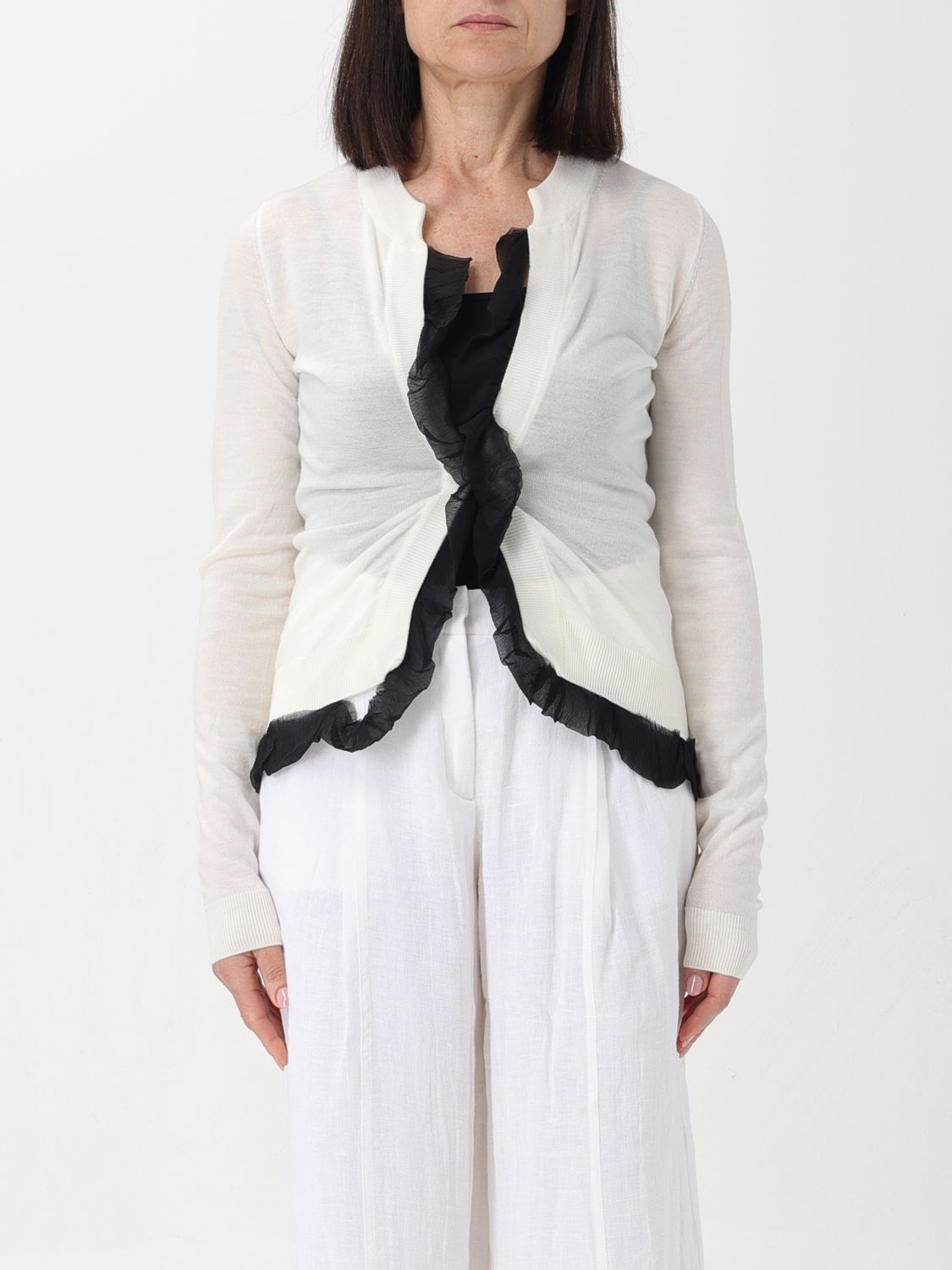 N° 21 Cardigan N° 21 Woman color White