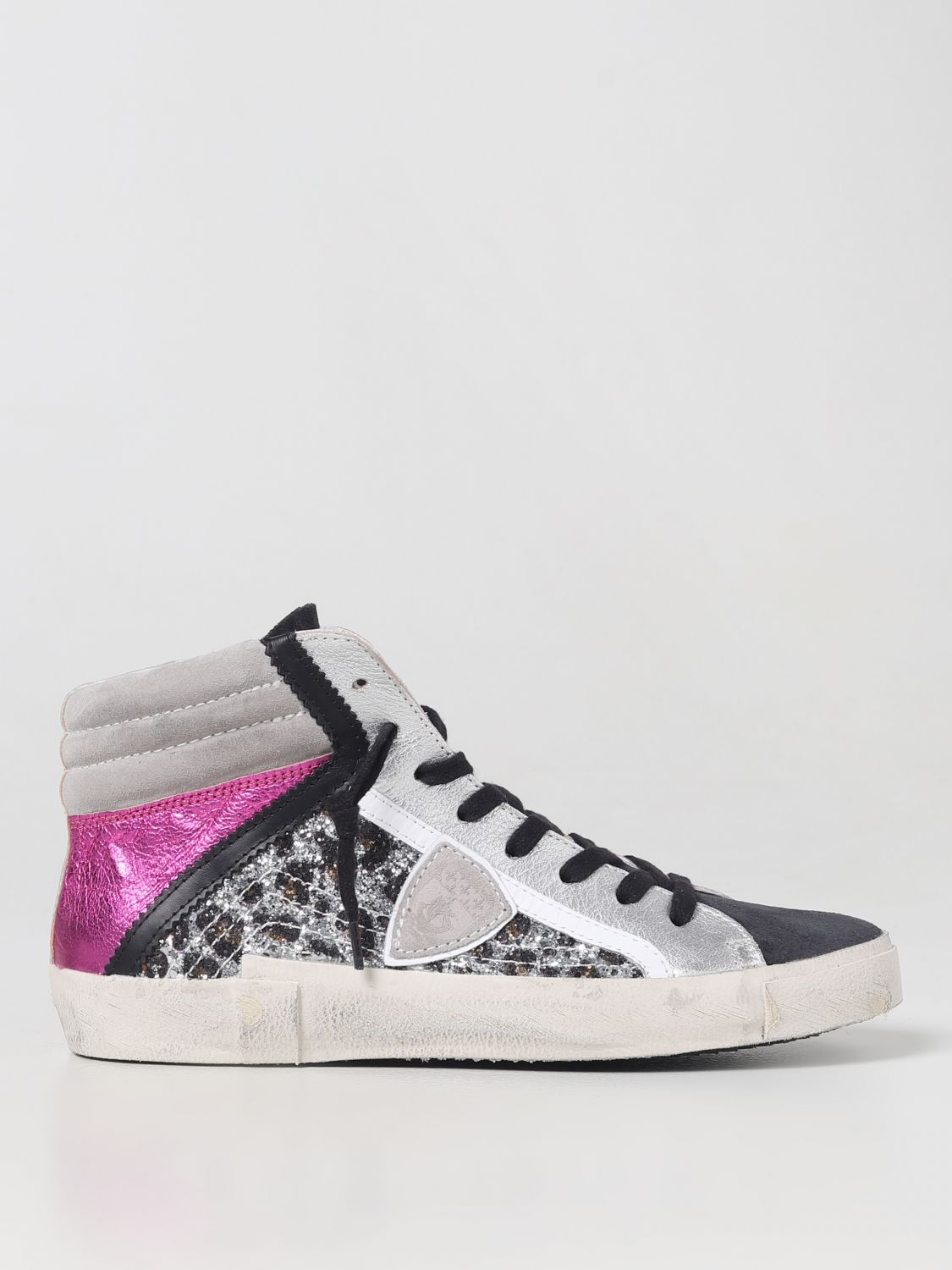 Philippe Model Sneakers PHILIPPE MODEL Woman colour Silver