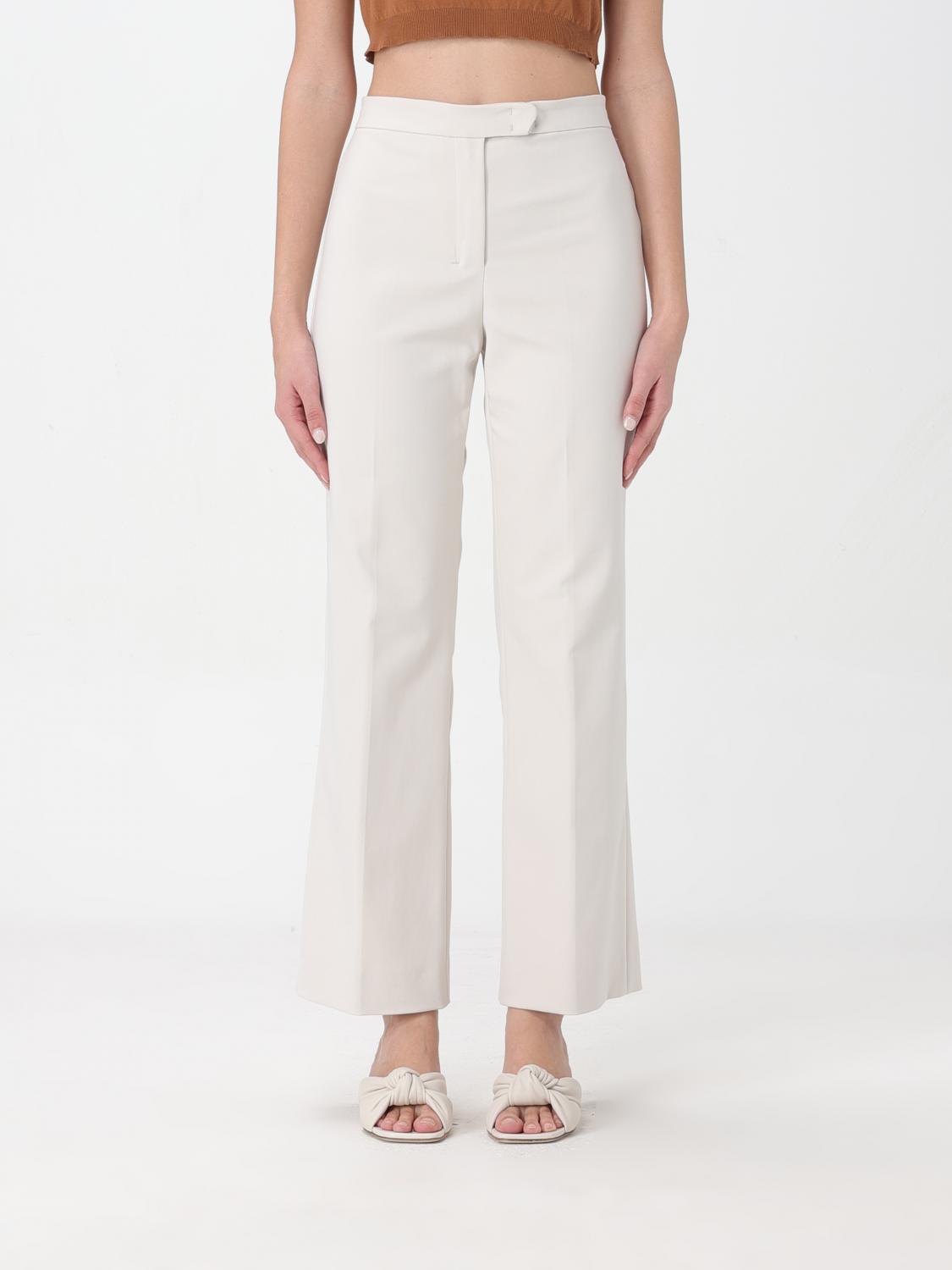  Trousers 'S MAX MARA Woman colour Milk