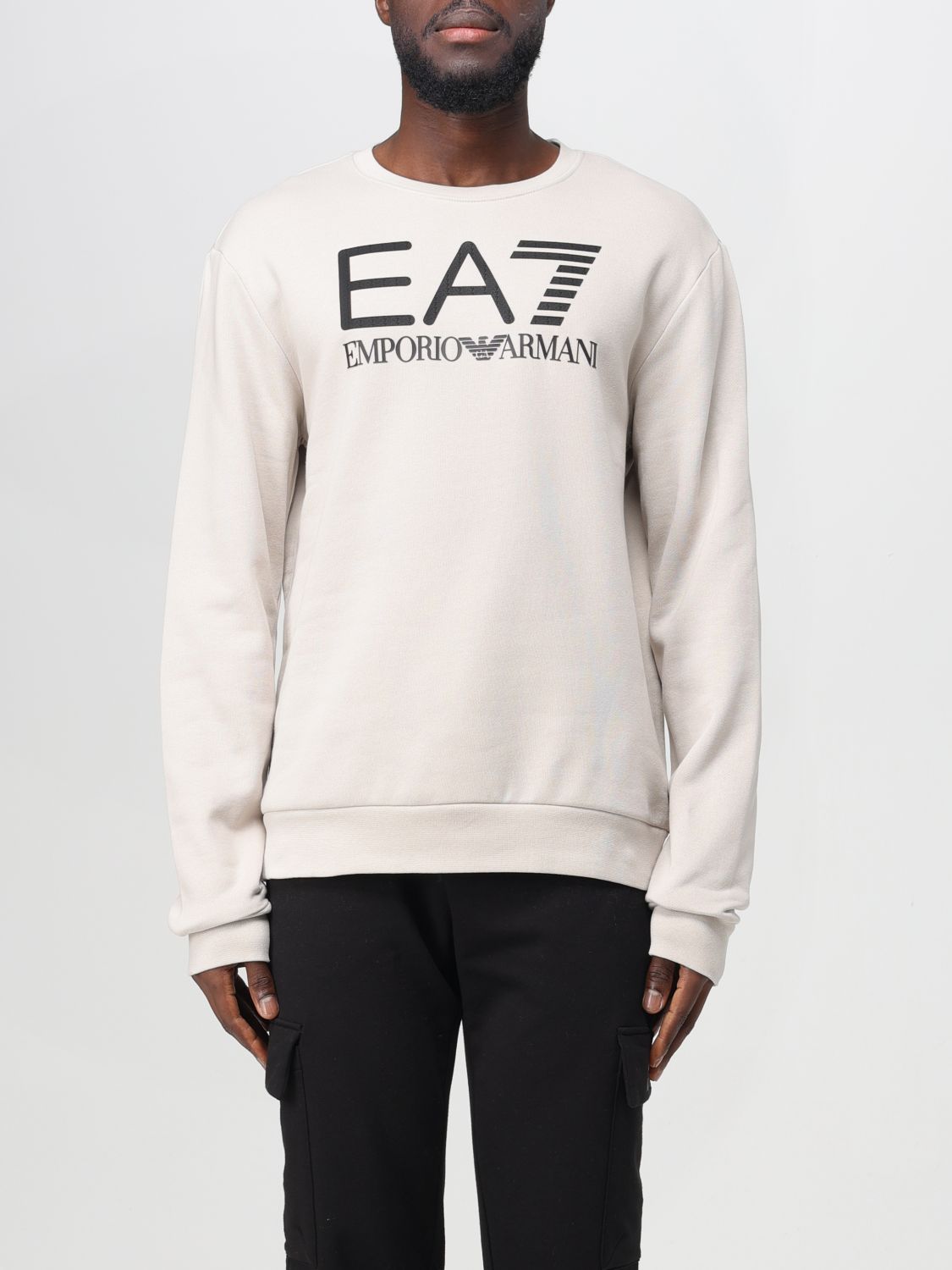 EA7 Sweatshirt EA7 Men colour Silver