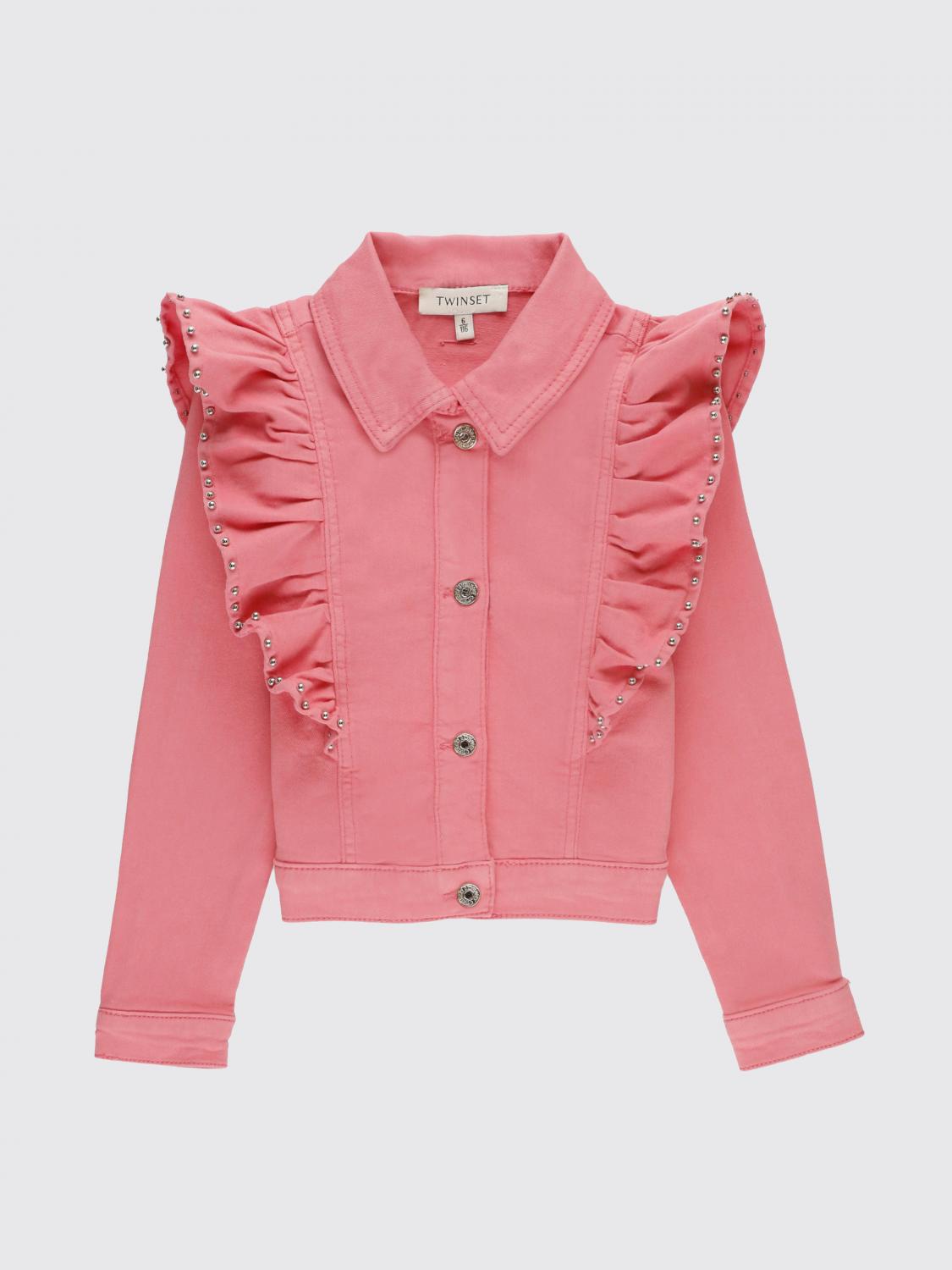 Twinset Jacket TWINSET Kids color Pink