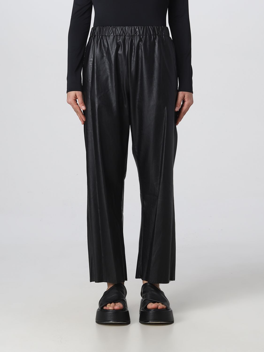 MM6 Maison Margiela Trousers MM6 MAISON MARGIELA Woman colour Black