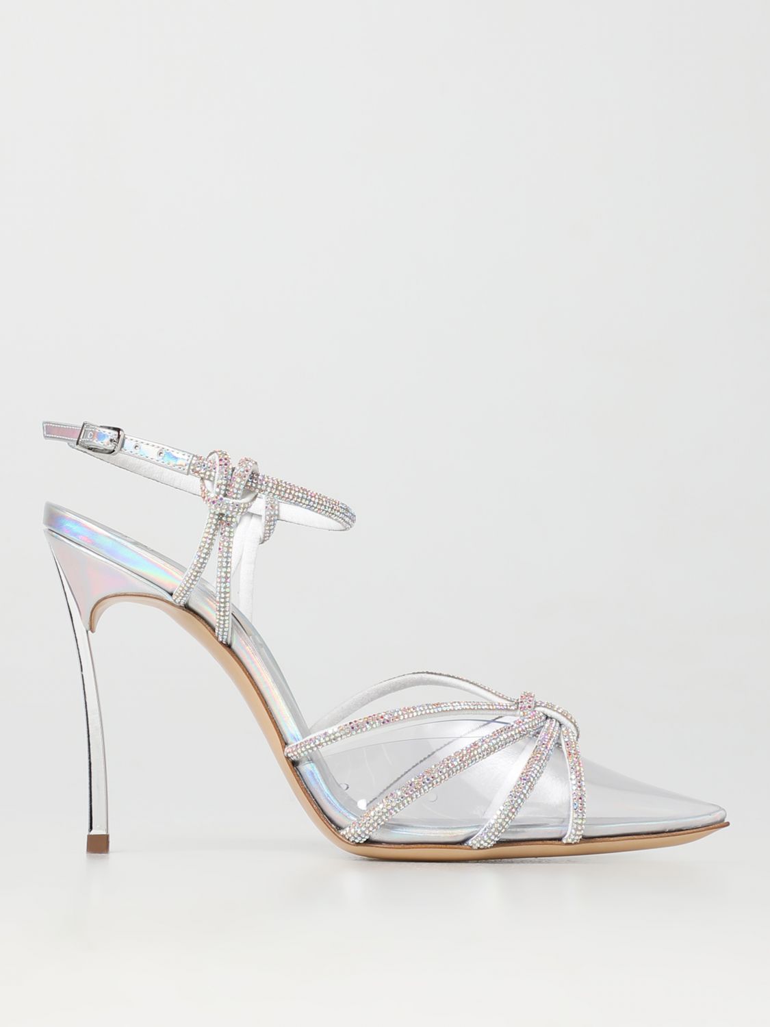 Casadei High Heel Shoes CASADEI Woman colour Silver