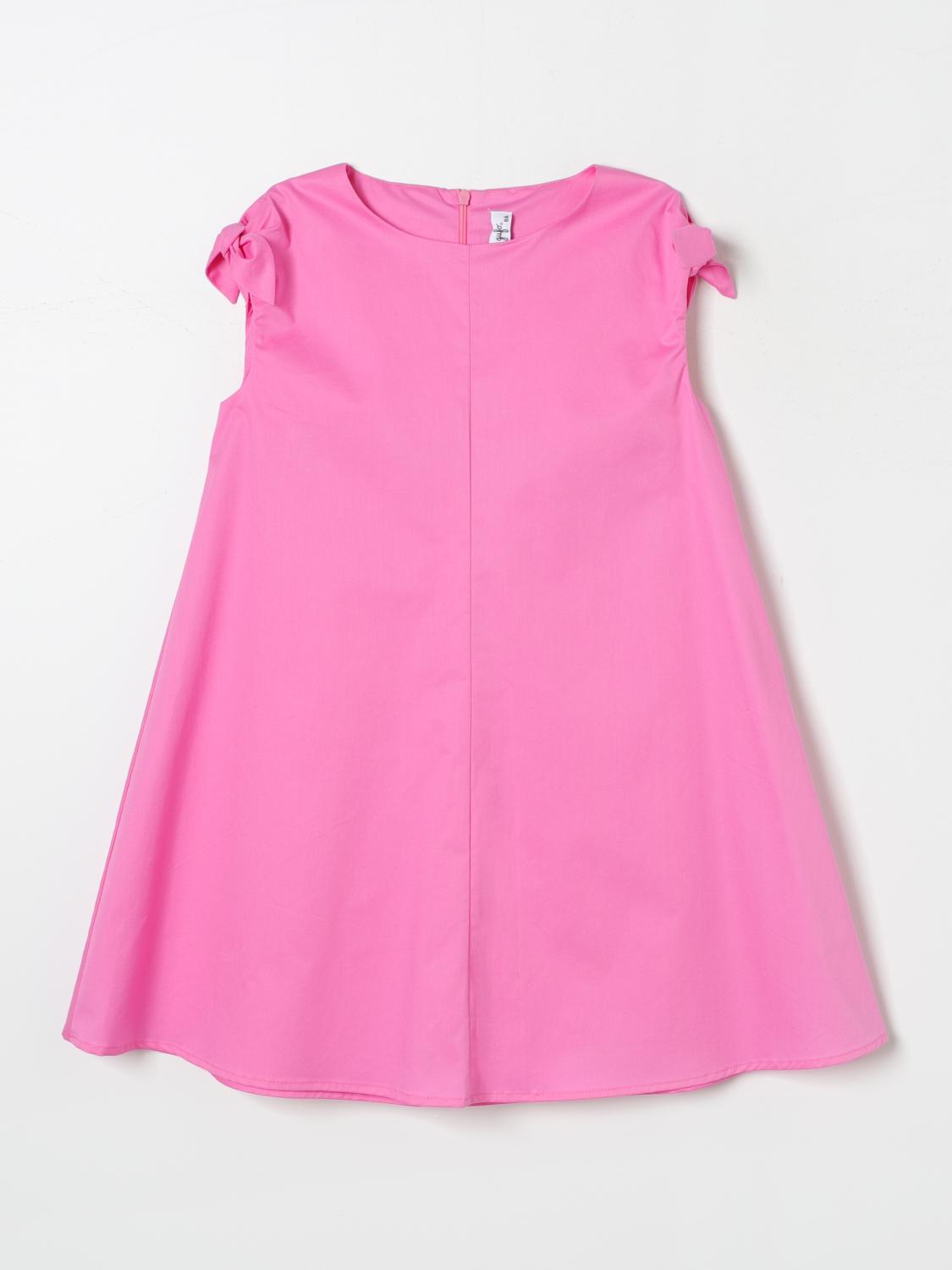 Il Gufo Dress IL GUFO Kids color Pink