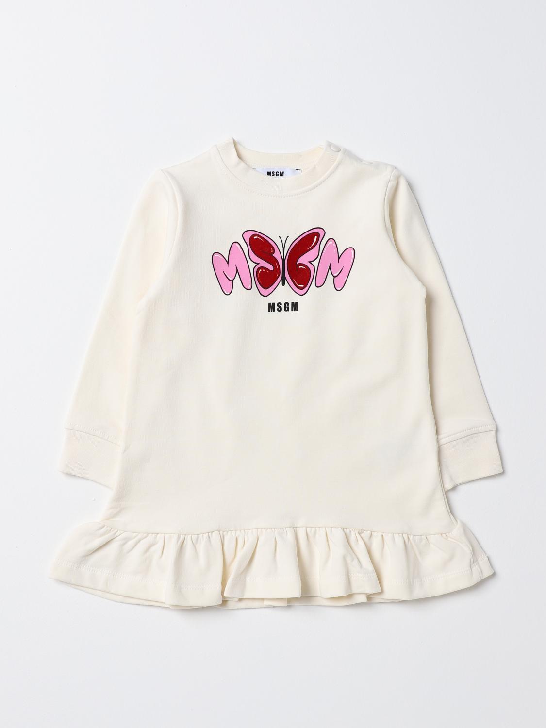 Msgm Kids Romper MSGM KIDS Kids colour Cream