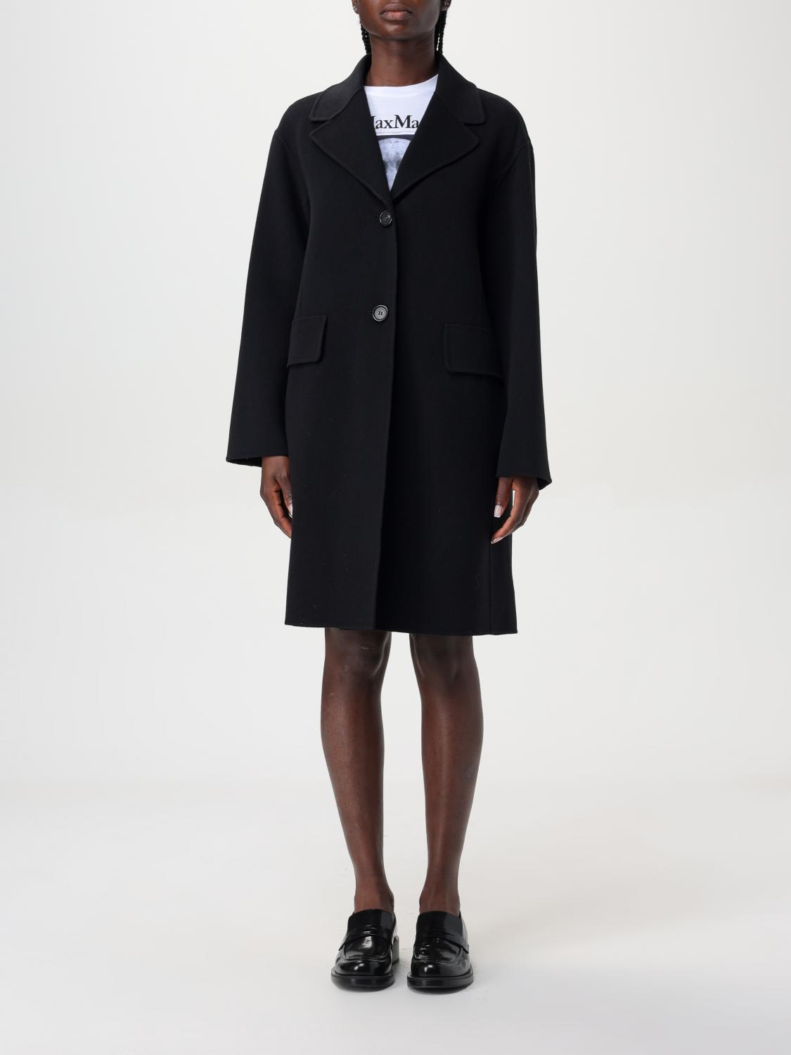  Coat 'S MAX MARA Woman color Black