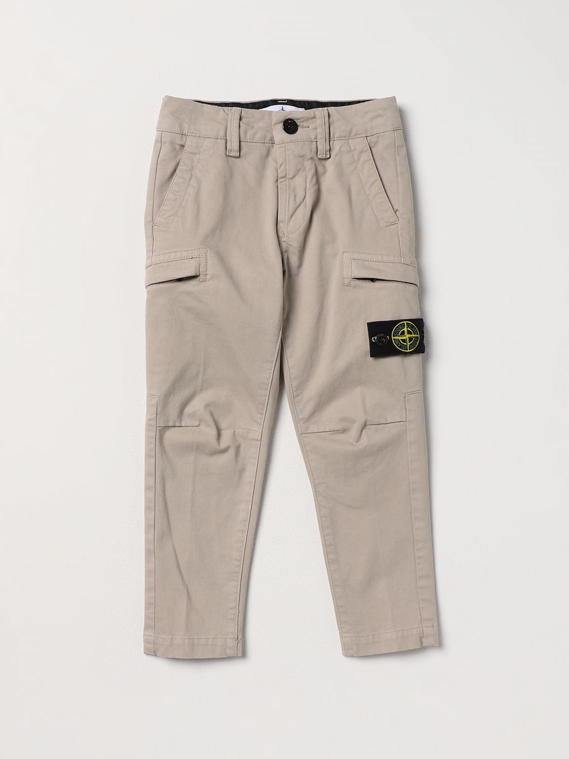 Stone Island Junior Trousers STONE ISLAND JUNIOR Kids colour Dove Grey