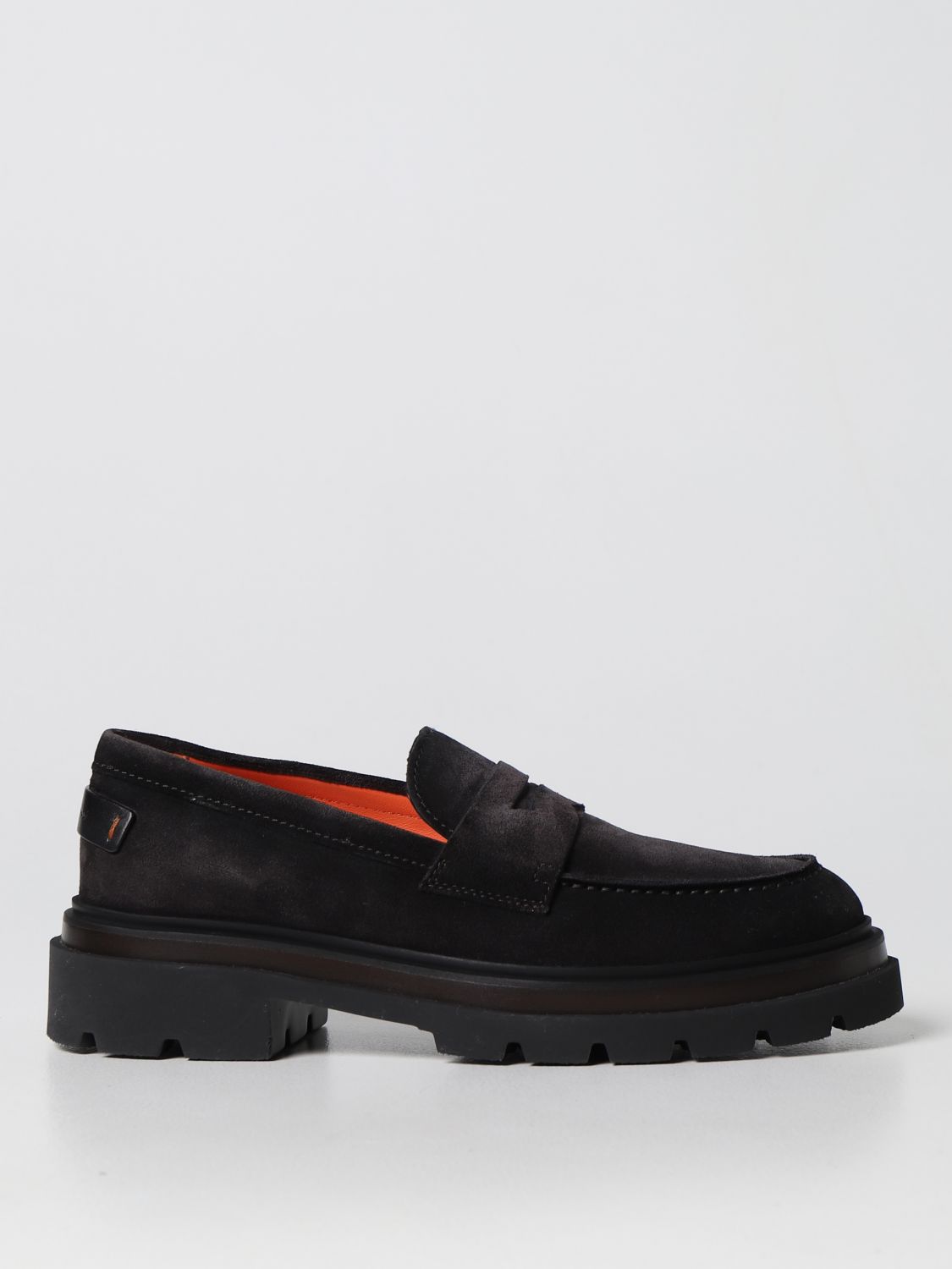 Santoni Loafers SANTONI Men colour Burnt