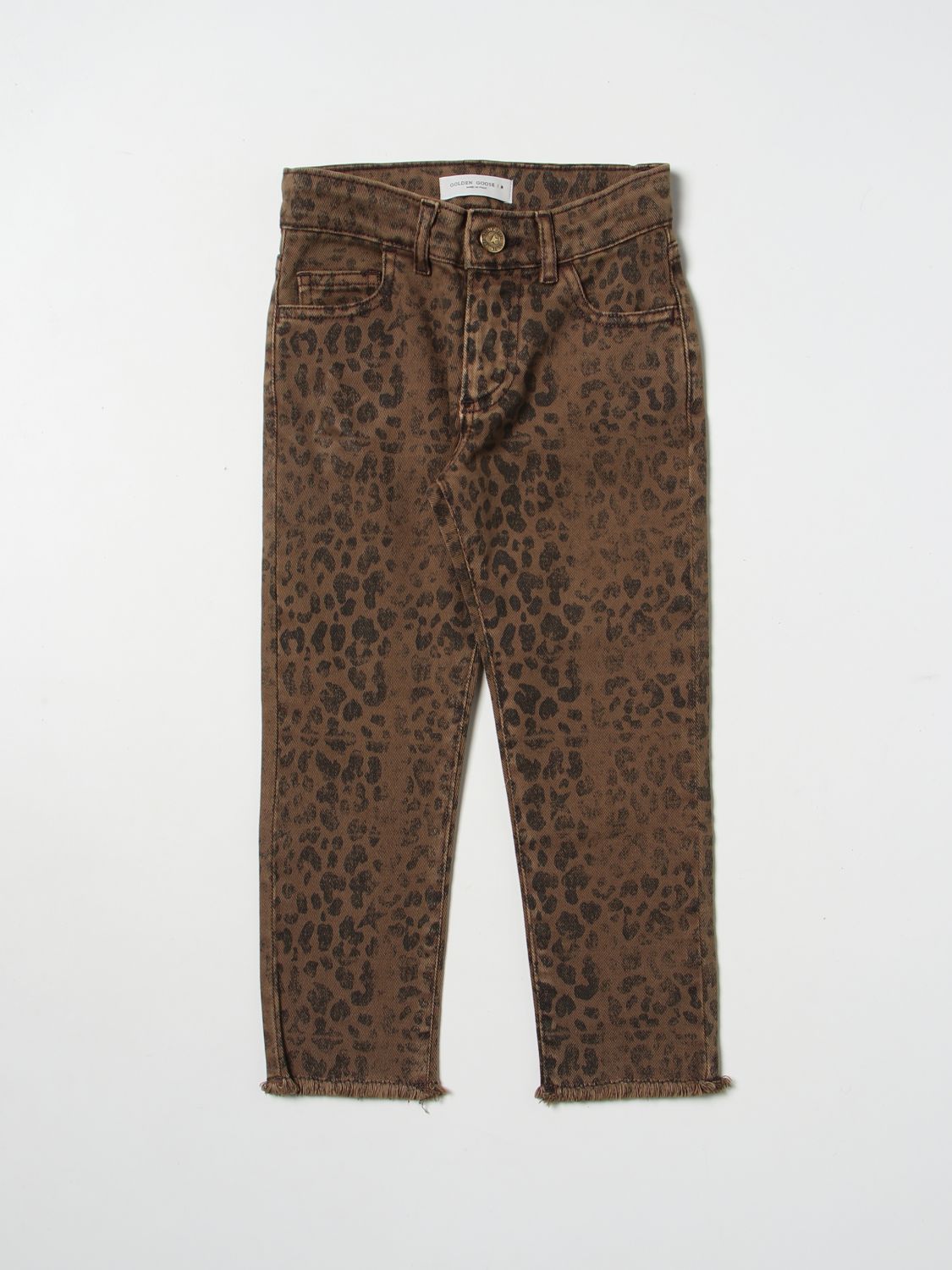 Golden Goose Trousers GOLDEN GOOSE Kids colour Brown