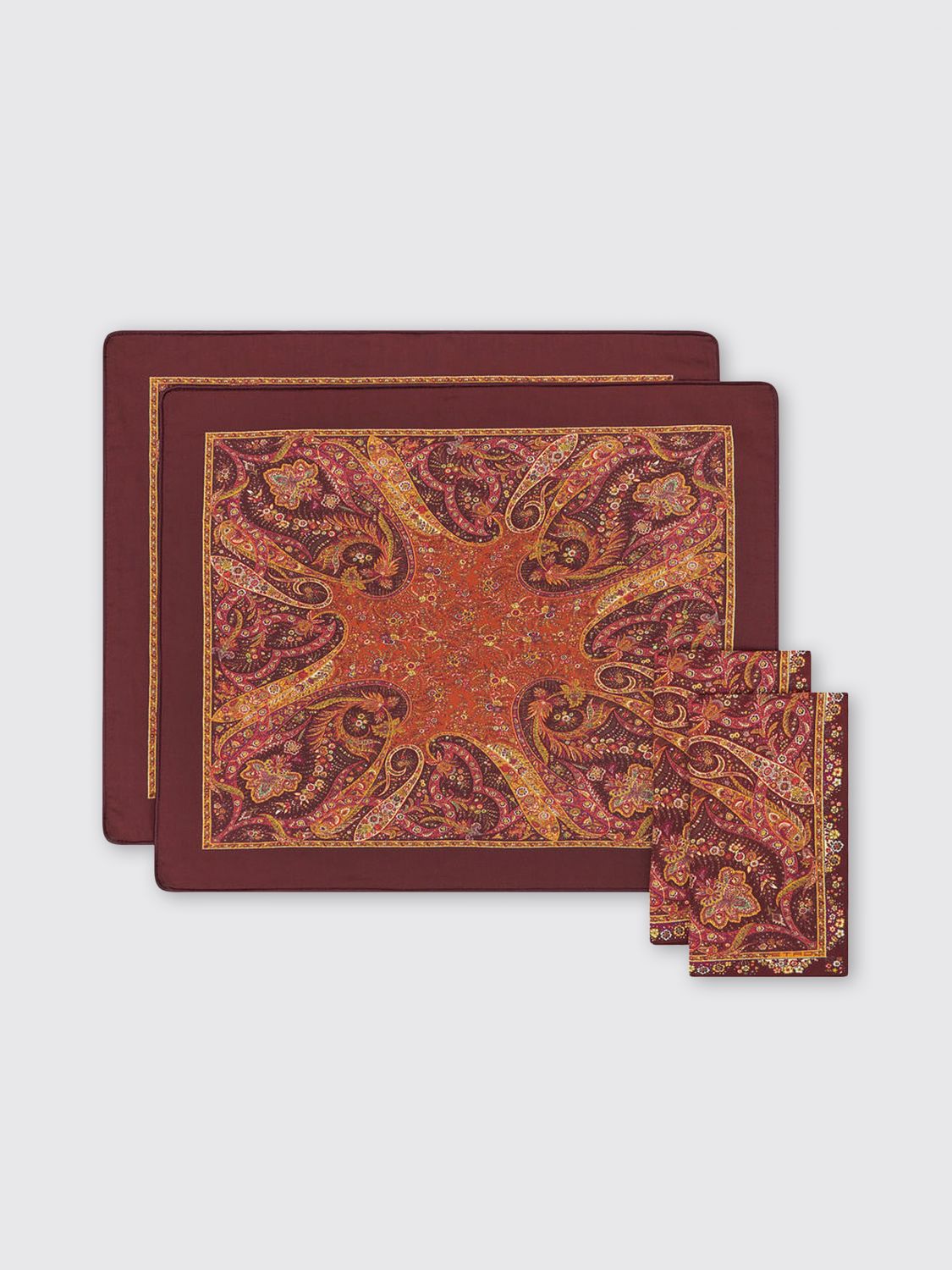 Etro Home Table Linens ETRO HOME Lifestyle colour Red