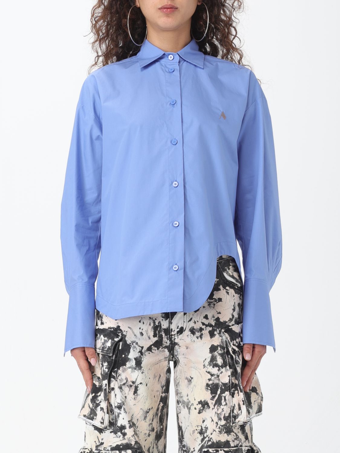 The Attico Shirt THE ATTICO Woman colour Blue