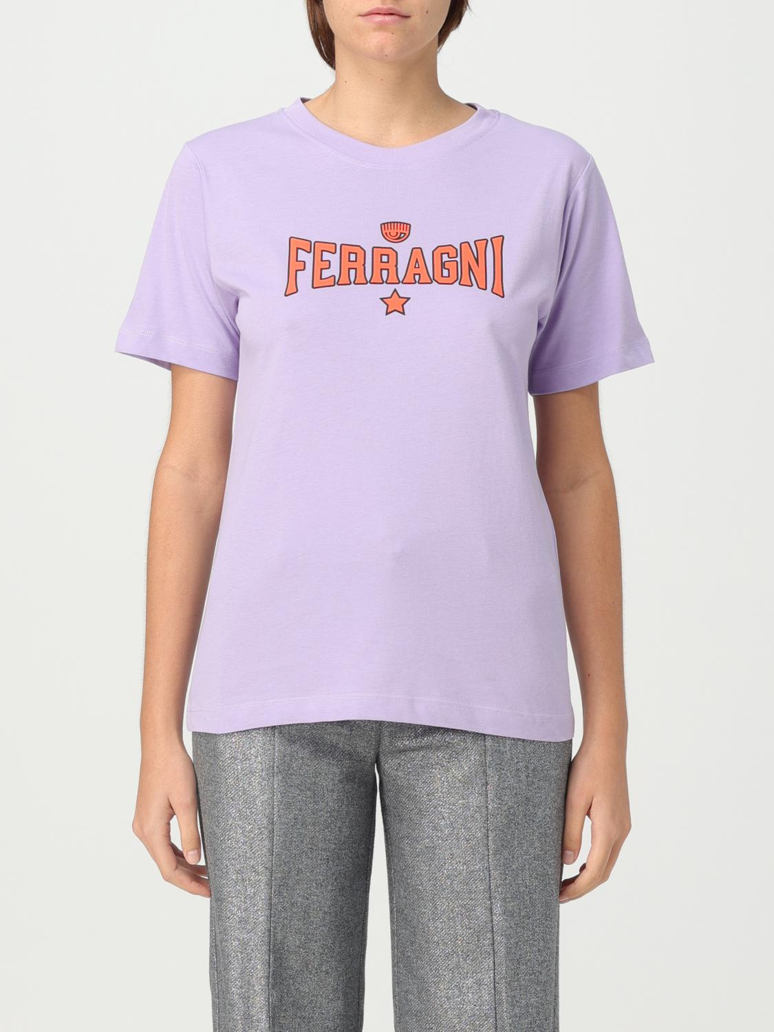 CHIARA FERRAGNI T-Shirt CHIARA FERRAGNI Woman colour Violet