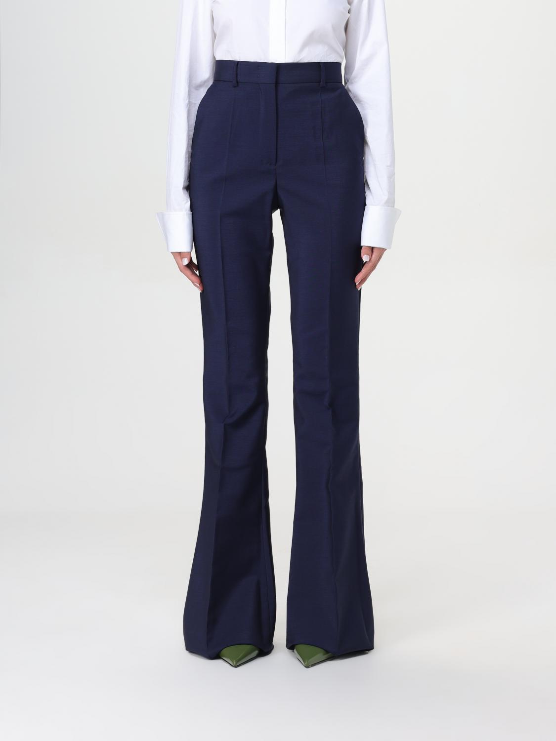 Sportmax Pants SPORTMAX Woman color Blue