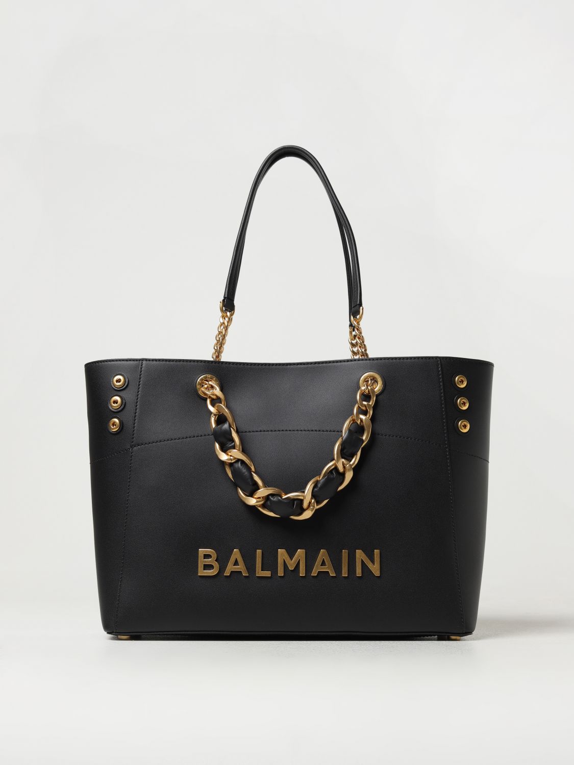 Balmain Tote Bags BALMAIN Woman colour Black